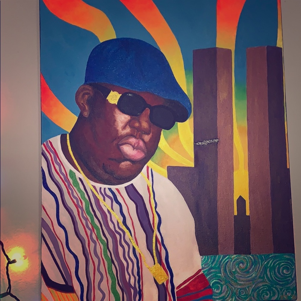 Original Notorious B.I.G. Hand painting